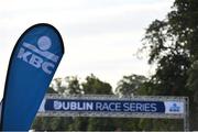 24 August 2019; A general view of the startline prior to the KBC & Dublin Marathon Race Series, where, over 5,200 runners will take part in the Frank Duffy 10 Mile, part of the KBC Dublin Race Series 2019 at Phoenix Park in Dublin. Photo by Sam Barnes/Sportsfile