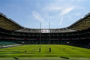 24 August 2019; A general view of Twickenham Stadium ahead of the Quilter International match between England and Ireland at Twickenham Stadium in London, England. Photo by Ramsey Cardy/Sportsfile
