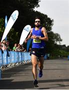 24 August 2019; Mick Clohisey of Raheny Shamrocks crosses the line to finish second in the men's Frank Duffy 10 Mile race. Over 5,200 runners took part in the Frank Duffy 10 Mile, part of the KBC Dublin Race Series 2019 at Phoenix Park in Dublin. Photo by Sam Barnes/Sportsfile