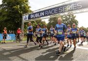 24 August 2019; A general view of the start during the KBC & Dublin Marathon Race Series, where, over 5,200 runners took part in the Frank Duffy 10 Mile, part of the KBC Dublin Race Series 2019 at Phoenix Park in Dublin. Photo by Sam Barnes/Sportsfile
