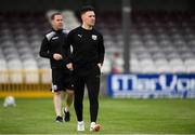 23 August 2019; Galway United first team coach Danny Broderick during the Extra.ie FAI Cup Second Round match between Galway United and Cork City at Eamonn Deacy Park in Galway. Photo by Eóin Noonan/Sportsfile