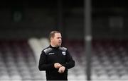 23 August 2019; Galway United first team coach Keith McTigue during the Extra.ie FAI Cup Second Round match between Galway United and Cork City at Eamonn Deacy Park in Galway. Photo by Eóin Noonan/Sportsfile