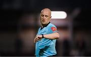 23 August 2019; Referee Robert Rogers during the Extra.ie FAI Cup Second Round match between Galway United and Cork City at Eamonn Deacy Park in Galway. Photo by Eóin Noonan/Sportsfile