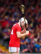 24 August 2019; Shane O'Regan of Cork reacts during the Bord Gáis Energy GAA Hurling All-Ireland U20 Championship Final match between Cork and Tipperary at LIT Gaelic Grounds in Limerick. Photo by David Fitzgerald/Sportsfile