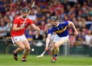 24 August 2019; Jerome Cahill of Tipperary in action against Daire Connery of Cork during the Bord Gáis Energy GAA Hurling All-Ireland U20 Championship Final match between Cork and Tipperary at LIT Gaelic Grounds in Limerick. Photo by Piaras Ó Mídheach/Sportsfile