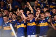 24 August 2019; Tipperary players celebrate following the Bord Gáis Energy GAA Hurling All-Ireland U20 Championship Final match between Cork and Tipperary at LIT Gaelic Grounds in Limerick. Photo by David Fitzgerald/Sportsfile