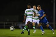 19 August 2019; Thomas Oluwa of Shamrock Rovers during the SSE Airtricity League Premier Division match between Waterford United and Shamrock Rovers at RSC in Waterford. Photo by Eóin Noonan/Sportsfile