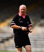 24 August 2019; Referee Gerry Carmody during the TG4 All-Ireland Ladies Football Junior Championship Semi-Final match between Fermanagh and London at St Tiernach's Park in Clones, Monaghan. Photo by Ray McManus/Sportsfile