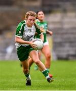 24 August 2019; Caroline McCarthy of London during the TG4 All-Ireland Ladies Football Junior Championship Semi-Final match between Fermanagh and London at St Tiernach's Park in Clones, Monaghan. Photo by Ray McManus/Sportsfile