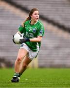 24 August 2019; Molly Flynn of Fermanagh during the TG4 All-Ireland Ladies Football Junior Championship Semi-Final match between Fermanagh and London at St Tiernach's Park in Clones, Monaghan. Photo by Ray McManus/Sportsfile