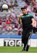 25 August 2019; Mayo manager Peter Leahy ahead of the TG4 All-Ireland Ladies Senior Football Championship Semi-Final match between Galway and Mayo at Croke Park in Dublin. Photo by Sam Barnes/Sportsfile