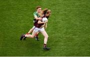 25 August 2019; Louise Ward of Galway in action against Aileen Gilroy of Mayo during the TG4 All-Ireland Ladies Senior Football Championship Semi-Final match between Galway and Mayo at Croke Park in Dublin. Photo by Eóin Noonan/Sportsfile