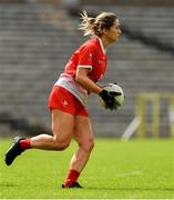 24 August 2019; Eilis Hand of Louth during the TG4 All-Ireland Ladies Football Junior Championship Semi-Final match between Louth and Antrim at St Tiernach's Park in Clones, Monaghan. Photo by Ray McManus/Sportsfile