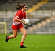 24 August 2019; Eimear Byrne of Louth during the TG4 All-Ireland Ladies Football Junior Championship Semi-Final match between Louth and Antrim at St Tiernach's Park in Clones, Monaghan. Photo by Ray McManus/Sportsfile