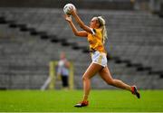 24 August 2019; Áine Tubridy of Antrim during the TG4 All-Ireland Ladies Football Junior Championship Semi-Final match between Louth and Antrim at St Tiernach's Park in Clones, Monaghan. Photo by Ray McManus/Sportsfile