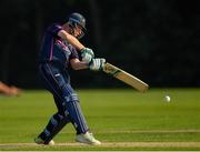 25 August 2019; Chris Dougherty of CIYMS plays a shot during the All-Ireland T20 Cricket Final match between CIYMS and Malahide at Stormont in Belfast. Photo by Seb Daly/Sportsfile