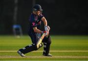 25 August 2019; Jason van der Merve of CIYMS plays a shot during the All-Ireland T20 Cricket Final match between CIYMS and Malahide at Stormont in Belfast. Photo by Seb Daly/Sportsfile