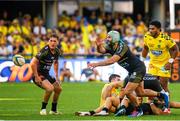 25 August 2019; Kevin Gourdon of La Rochelle during the LNR Top 14 match between ASM Clermont Auvergne and La Rochelle at Stade Marcel-Michelin in Clermont-Ferrand, France. Photo by Romain Biard/Sportsfile