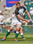 24 August 2019; Iain Henderson of Ireland during the warm-up prior to the Quilter International match between England and Ireland at Twickenham Stadium in London, England. Photo by Brendan Moran/Sportsfile
