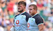 24 August 2019; Sean Cronin, right, and Andrew Porter of Ireland prior to the Quilter International match between England and Ireland at Twickenham Stadium in London, England. Photo by Brendan Moran/Sportsfile