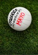 25 August 2019; A general view of a match football prior to the TG4 All-Ireland Ladies Senior Football Championship Semi-Final match between Galway and Mayo at Croke Park in Dublin. Photo by Brendan Moran/Sportsfile