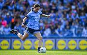 25 August 2019; Sinéad Aherne of Dublin scores a goal from a penalty during the TG4 All-Ireland Ladies Senior Football Championship Semi-Final match between Dublin and Cork at Croke Park in Dublin. Photo by Brendan Moran/Sportsfile