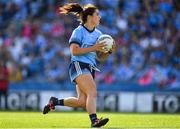 25 August 2019; Niamh Collins of Dublin during the TG4 All-Ireland Ladies Senior Football Championship Semi-Final match between Dublin and Cork at Croke Park in Dublin. Photo by Brendan Moran/Sportsfile
