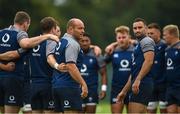 27 August 2019; Rory Best, left, and Dave Kearney during Ireland Rugby squad training at Carton House in Maynooth, Kildare. Photo by Ramsey Cardy/Sportsfile