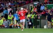 24 August 2019; Tommy O’Connell of Cork leaves the field after being sent off, after being shown a second yellow card by referee Liam Gordon, during the Bord Gáis Energy GAA Hurling All-Ireland U20 Championship Final match between Cork and Tipperary at LIT Gaelic Grounds in Limerick. Photo by Piaras Ó Mídheach/Sportsfile