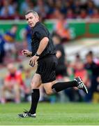 24 August 2019; Referee Liam Gordon during the Bord Gáis Energy GAA Hurling All-Ireland U20 Championship Final match between Cork and Tipperary at LIT Gaelic Grounds in Limerick. Photo by Piaras Ó Mídheach/Sportsfile