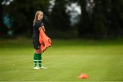 27 August 2019; Claire O'Riordan during Republic of Ireland WNT training session at Johnstown Estate in Enfield, Co Meath. Photo by Eóin Noonan/Sportsfile