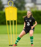 27 August 2019; Tyler Toland during Republic of Ireland WNT training session at Johnstown Estate in Enfield, Co Meath. Photo by Eóin Noonan/Sportsfile