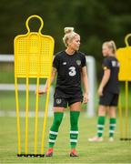 27 August 2019; Denise O'Sullivan during Republic of Ireland WNT training session at Johnstown Estate in Enfield, Co Meath. Photo by Eóin Noonan/Sportsfile