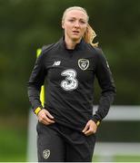 27 August 2019; Louise Quinn during Republic of Ireland WNT training session at Johnstown Estate in Enfield, Co Meath. Photo by Eóin Noonan/Sportsfile