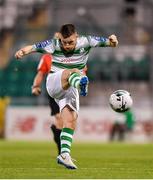 27 August 2019; Jack Byrne of Shamrock Rovers during the SSE Airtricity League Premier Division match between Shamrock Rovers and Waterford United at Tallaght Stadium in Dublin. Photo by Seb Daly/Sportsfile
