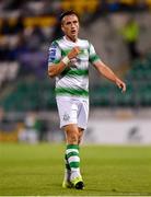 27 August 2019; Aaron McEneff of Shamrock Rovers during the SSE Airtricity League Premier Division match between Shamrock Rovers and Waterford United at Tallaght Stadium in Dublin. Photo by Seb Daly/Sportsfile