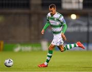 27 August 2019; Graham Burke of Shamrock Rovers during the SSE Airtricity League Premier Division match between Shamrock Rovers and Waterford United at Tallaght Stadium in Dublin. Photo by Seb Daly/Sportsfile