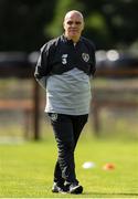 28 August 2019; Republic of Ireland interim manager Tom O'Connor during Republic of Ireland WNT training session at Johnstown House in Enfield, Co Meath. Photo by Harry Murphy/Sportsfile