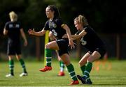 28 August 2019; Tyler Toland and Heather Payne during Republic of Ireland WNT training session at Johnstown House in Enfield, Co Meath. Photo by Harry Murphy/Sportsfile