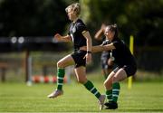 28 August 2019; Eabha O'Mahony and Chloe Singleton during Republic of Ireland WNT training session at Johnstown House in Enfield, Co Meath. Photo by Harry Murphy/Sportsfile