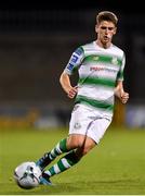 27 August 2019; Dylan Watts of Shamrock Rovers during the SSE Airtricity League Premier Division match between Shamrock Rovers and Waterford United at Tallaght Stadium in Dublin. Photo by Seb Daly/Sportsfile