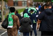 30 August 2019; Shamrock Rovers supporters prior to the SSE Airtricity League Premier Division match between Shamrock Rovers and Bohemians at Tallaght Stadium in Dublin. Photo by Stephen McCarthy/Sportsfile