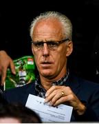 30 August 2019; Republic of Ireland manager Mick McCarthy prior to the SSE Airtricity League Premier Division match between Shamrock Rovers and Bohemians at Tallaght Stadium in Dublin. Photo by Stephen McCarthy/Sportsfile