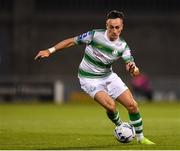 30 August 2019; Aaron McEneff of Shamrock Rovers during the SSE Airtricity League Premier Division match between Shamrock Rovers and Bohemians at Tallaght Stadium in Dublin. Photo by Seb Daly/Sportsfile