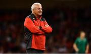 31 August 2019; Wales head coach Warren Gatland prior to the Under Armour Summer Series 2019 match between Wales and Ireland at the Principality Stadium in Cardiff, Wales. Photo by David Fitzgerald/Sportsfile