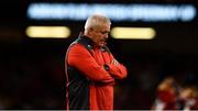 31 August 2019; Wales head coach Warren Gatland prior to the Under Armour Summer Series 2019 match between Wales and Ireland at the Principality Stadium in Cardiff, Wales. Photo by David Fitzgerald/Sportsfile