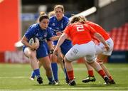 31 August 2019; Katie O’Dwyer of Leinster in action against Edel Murphy of Munster during the Women’s Interprovincial Championship match between Munster and Leinster at Irish Independent Park in Cork. Photo by Ramsey Cardy/Sportsfile