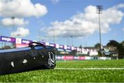 31 August 2019; A Leinster tackle bag is seen prior to the The Celtic Cup Round 2 match between Leinster A and Scarlets A at Energia Park in Donnybrook, Dublin. Photo by Harry Murphy/Sportsfile