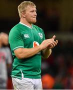 31 August 2019; John Ryan of Ireland after the Under Armour Summer Series 2019 match between Wales and Ireland at the Principality Stadium in Cardiff, Wales. Photo by Brendan Moran/Sportsfile