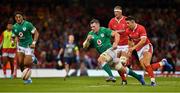 31 August 2019; Peter O’Mahony of Ireland in action against Rob Evans of Wales during the Under Armour Summer Series 2019 match between Wales and Ireland at the Principality Stadium in Cardiff, Wales. Photo by Brendan Moran/Sportsfile